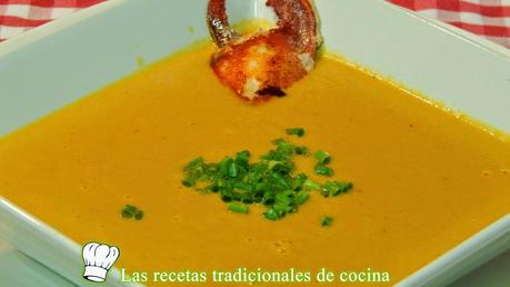 Crema de bogavante