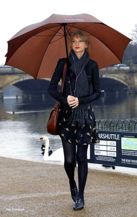 Stylish under the rain