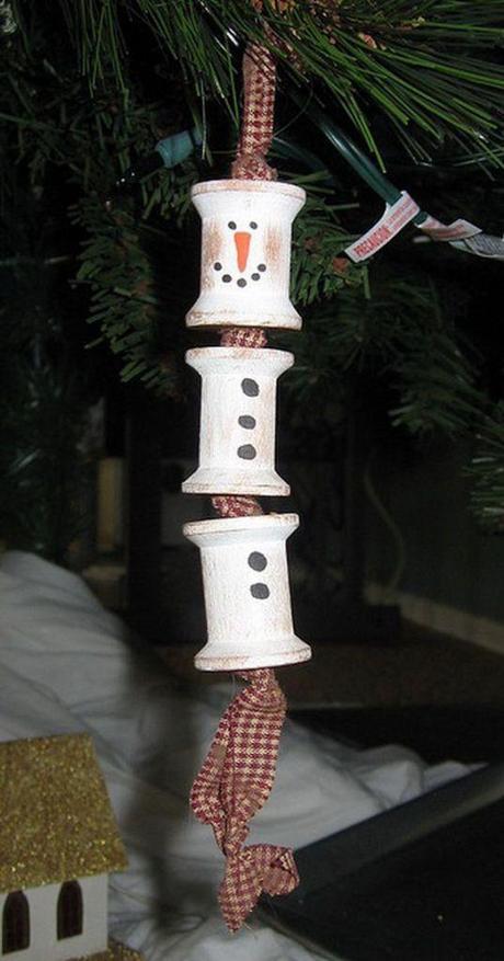 27 ideas creativas para hacer adornos de muñecos de nieve muneco de nieve 25