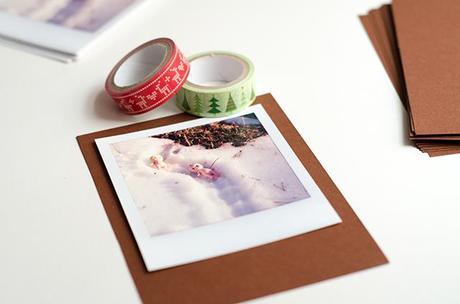 Cómo hacer unas tarjetas navideñas con Polaroids tarjetas-navidad-3