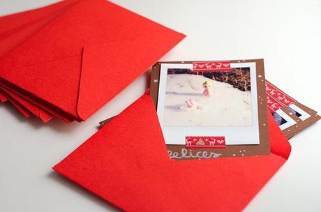 Cómo hacer unas tarjetas navideñas con Polaroids tarjetas-navidad-10