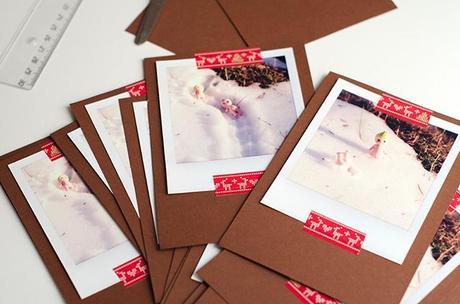 Cómo hacer unas tarjetas navideñas con Polaroids tarjetas-navidad-4