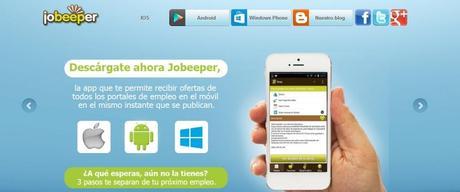 Encontrar empleo con Jobeeper