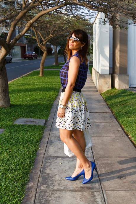 Mis looks - DVF Print