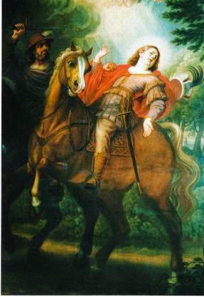 San Gerulf, confirmado y martirizado