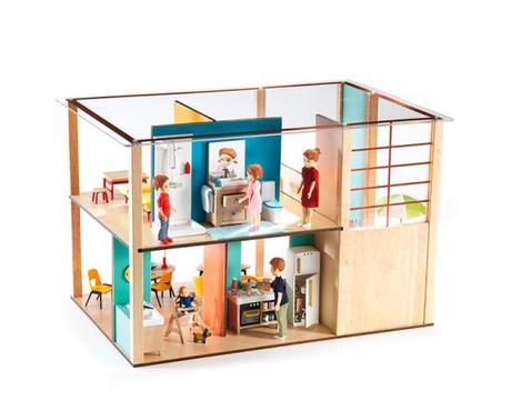 Tiendas de diseño nórdico regalos deco para niños muebles para niños juguetes de diseño decoración infantil decoración de habitaciones infantiles casas de muñecas de diseño casas de juguete modernas casas de juguete contemporaneas artículos de diseño para niños 