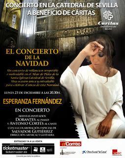Concierto de Navidad en la Catedral de Sevilla.