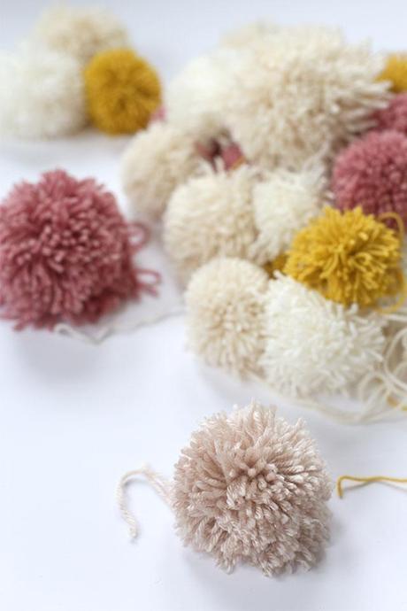 Cómo decorar con pompones