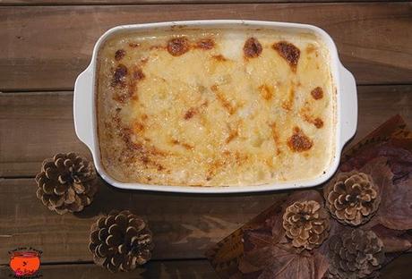 TARTIFLETTE (PASTEL DE QUESO, PATATAS,BACON Y VINO)