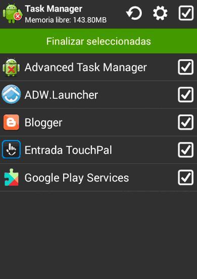 3 Administradores de tareas para Android 3 Administradores de tareas para Android