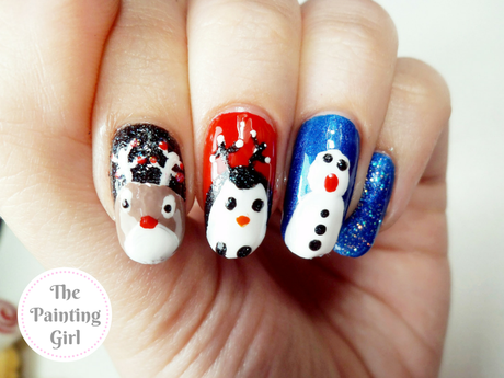 Nail Art Tutorial nº 35 ♥ Navidad Nail Art Tutorial nº 35 ♥ Navidad