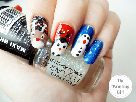 Nail Art Tutorial nº 35 ♥ Navidad Nail Art Tutorial nº 35 ♥ Navidad