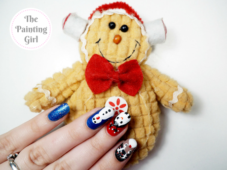 Nail Art Tutorial nº 35 ♥ Navidad Nail Art Tutorial nº 35 ♥ Navidad