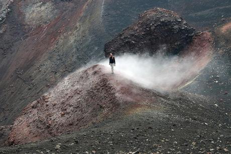 Alone on Etna, August 2012