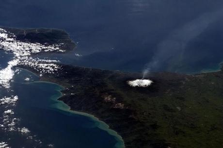 April 2013 Mount Etna pictured from the International Space Station