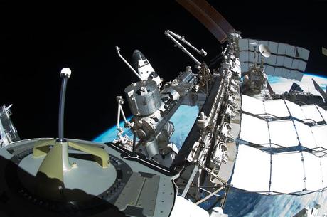 May 27 ISS and the docked space shuttle Endeavour