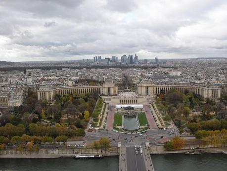 Vista de París desde la Torre Eiffel.