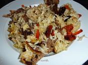 Caldereta cordero arroz