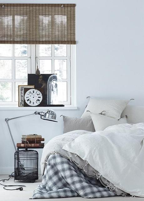 Lámpara de noche - Jielde 1. Dormitorio de estilo nórdico.