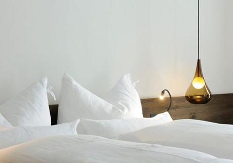 Lámparas colgantes de vidrio hotel Wiesergut Lámparas colgantes de vidrio hotel Wiesergut