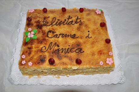 Tarta De Trufa Y Yema Quemada