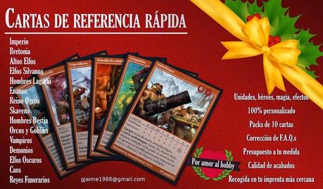 Cartas de referencia rápida para WFB