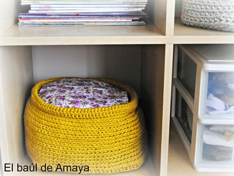 UN BUEN REGALO PARA ESTAS NAVIDADES CESTOS DE TRAPILLO