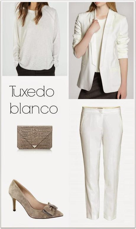 Blanca Navidad, blanco Tuxedo