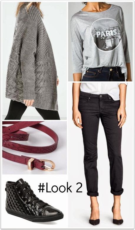 1 camiseta, 3 looks diferentes