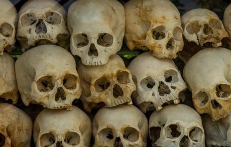 El recuerdo de las víctimas en Choeung Ek