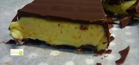 Turrón de mandarina y chocolate blanco
