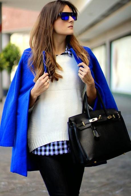 Blue Mirror Sunglasses