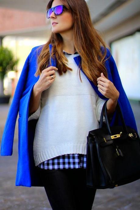 Blue Mirror Sunglasses