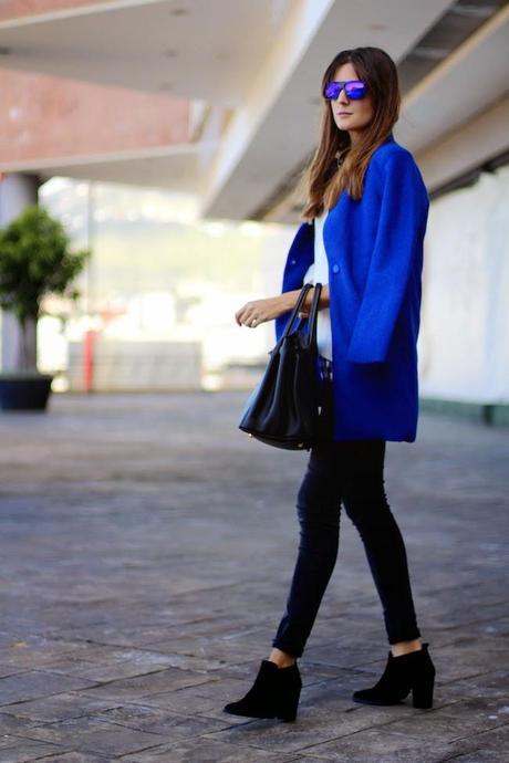 Blue Mirror Sunglasses