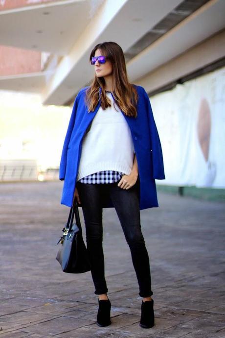 Blue Mirror Sunglasses