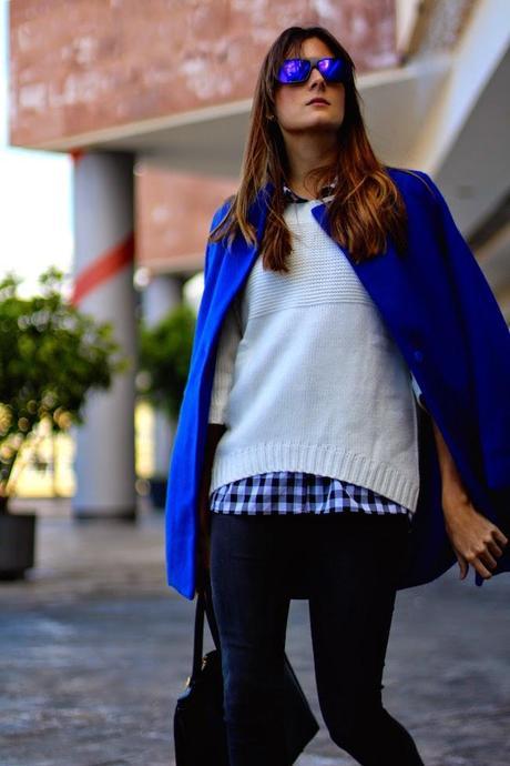 Blue Mirror Sunglasses