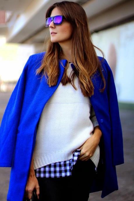 Blue Mirror Sunglasses