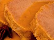 Lomo cerdo salsa manzana brandy