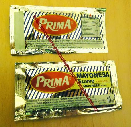 Prima, mayonesa suave en bolsitas para transportar