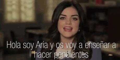 Cómo hacer los pendientes de Aria de Pretty Little Liars