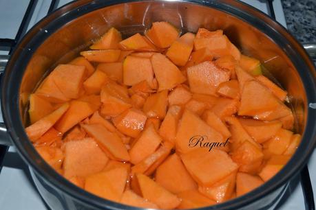 Crema de calabaza al Romero y Queso de Cabra