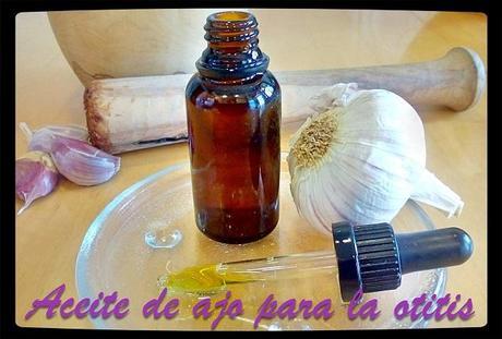 Aceite de ajo para el dolor de oídos