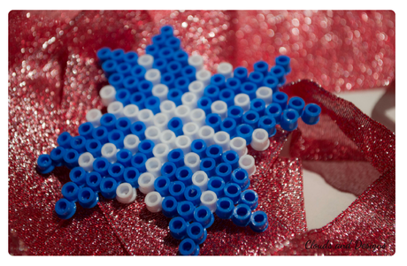 Adviento bloggero dia 8 bolas hama beads