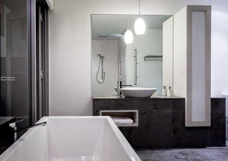 Diseno Australiano en un Vivienda sobre la Playa