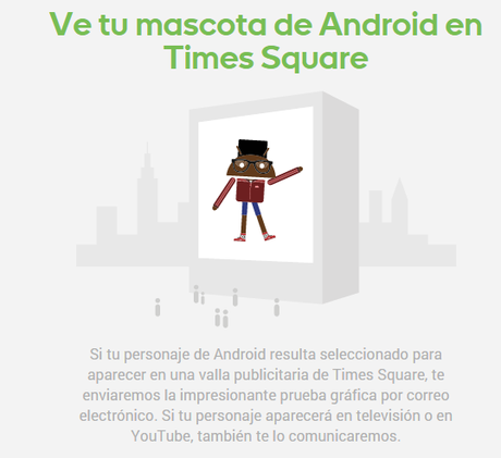 Androidify. Personaliza tu foto como un robot de Android