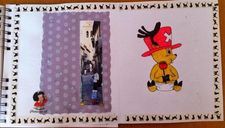 TARTA DE ARTE MODERNO Y UN POCO DE SCRAPBOOKING