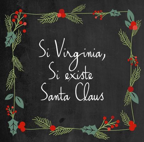 Good Monday! Inspiración para partir la semana :) Good Monday : Inspiración de Navidad. Si Virginia, si existe Santa Claus.