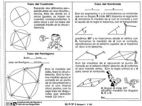 Construcción de figuras a partir de sus diagonales