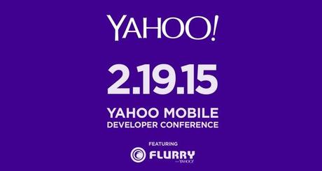 Yahoo anuncia su primer conferencia para desarrolladores de apps móviles para el próximo 19 de Febrero