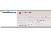 Error Exchange Management Console intentando conectar servidor inexistente